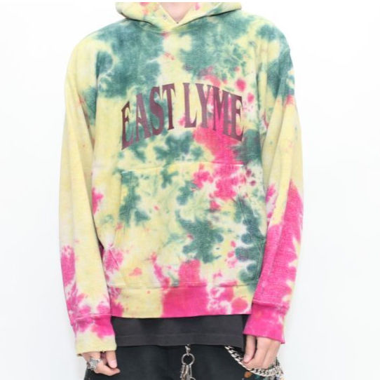 lime champion hoodie